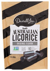 Darrell Lea Soft Australian Licorice, Original Black Flavor, 7 Ounce Bag (8-Pack) | Non-Gmo, No Palm Oil, Plant Based, No High F