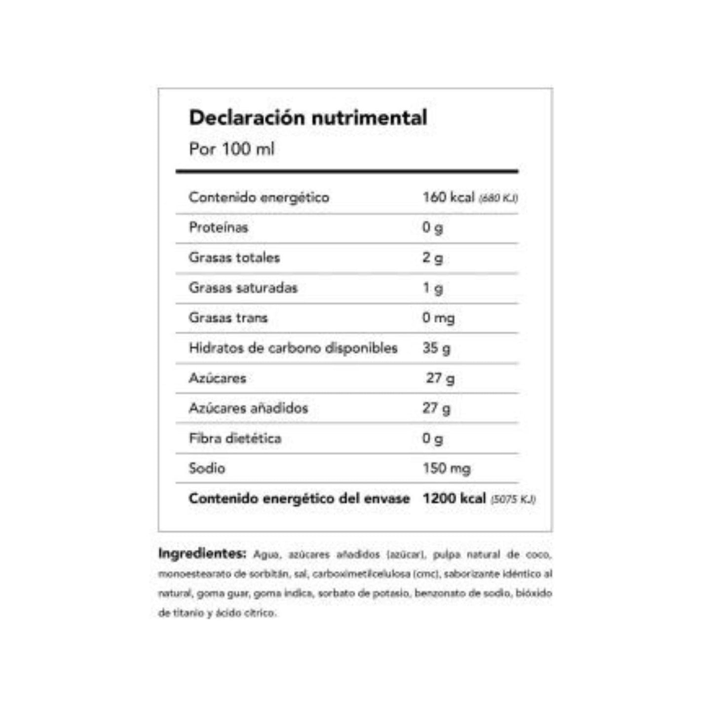 Amma Tiendita De Org Nicos Y Naturales Calahua Coconut Cream 6 Pack Of 1 Lt