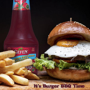 Gefen Fat Free Tomato Ketchup 28Oz (2 Pack) All Natural | No High Fructose Corn Syrup | No Vinegar | Kosher For Passover