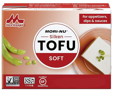 Mori-Nu Silken Tofu Soft | Velvety Smooth And Creamy | Low Fat, Gluten-Free, Dairy-Free, Vegan, Made With Non-Gmo Soybeans, Ksa