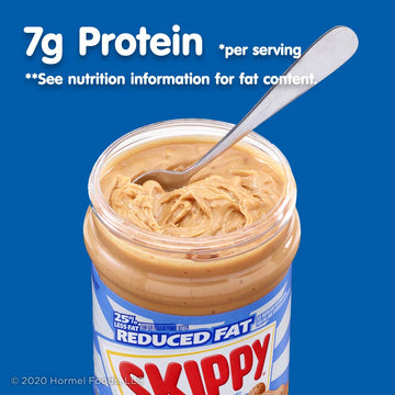 Skippy Reduced Fat Super Chunk Extra Crunchy Peanut Butter Spread, 16.3 Ounce