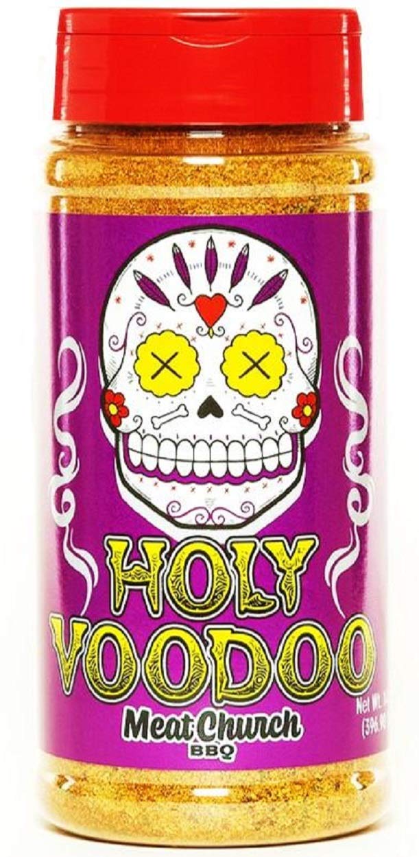 Meat Church BBQ Rub Combo: Holy Gospel & VooDoo Seasoning, Gluten Free, 14 oz Each, Pack of 2