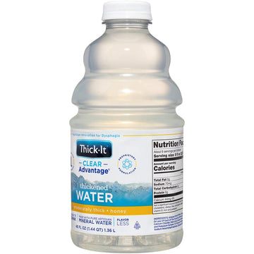Thick-It Clear Advantage Thickened Water - Moderately Thick/Honey, 46 Oz Bottle
