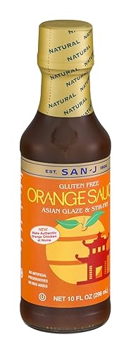 San - J Cooking Sauce - Orange - Case Of 6 - 10 Fl Oz.