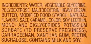 Torani Sugar Free Caramel Sauce, 64 Fl Oz 1.89 L