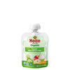 Holle Baby Yogurt Pouches - Organic Yogurt with Apple & Pear Fruit Pur e - Drinkable Pouches for Kids & Babies 8 Months & Up -