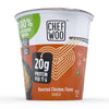 Chef Woo Roasted Chicken Flavor Ramen Cup Noodles, 2.5 Oz Each (Pack Of 12) By Chef Woo | Vegan Snacks And Meals | Halal | Koshe