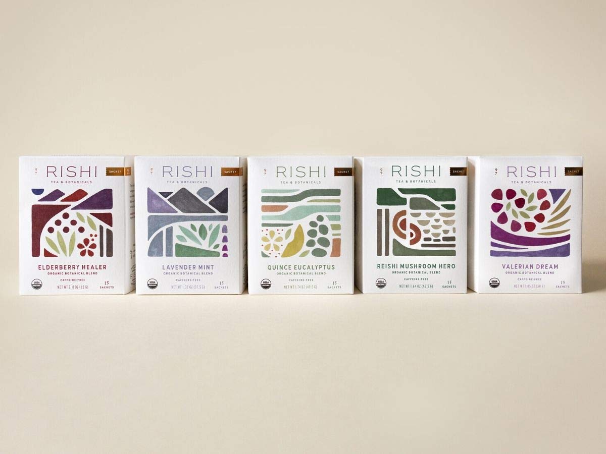 Rishi Tea Sencha Green Tea | Usda Organic Direct Trade Sachet Tea Bags, Certified Kosher Caffeinated Japanese Green Tea | 15 Cou