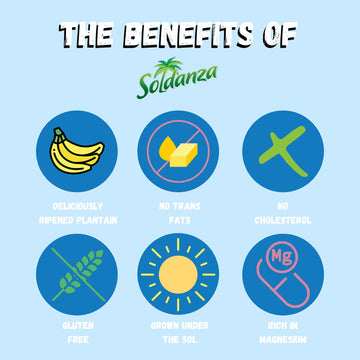 Soldanza Banana Chips, 2.5 Ounce (Pack Of 24)