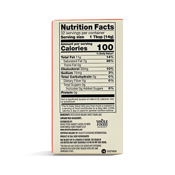 365 by Whole Foods Market, Organic Butter Salted, 1 lb