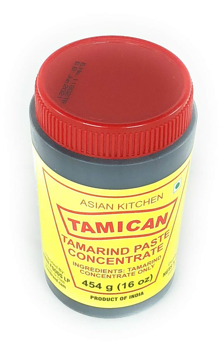 Asian Kitchen Tamarind Concentrate 16oz (454g) 1lb ~ Gluten Free, No added sugar | All Natural | Vegan | NON-GMO | No Colors | I