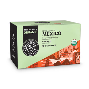 The Coffee Bean & Tea Leaf Mexico Organic Single Origin Coffee K-Cups (Dark Roast, 10Ct)