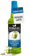 Syruvia Sugar-Free Pistachio Latte Syrup - 25.4 fl oz. Premium Coffee Flavoring Syrup. 0 Calories, Kosher, and Gluten-Free. Perf
