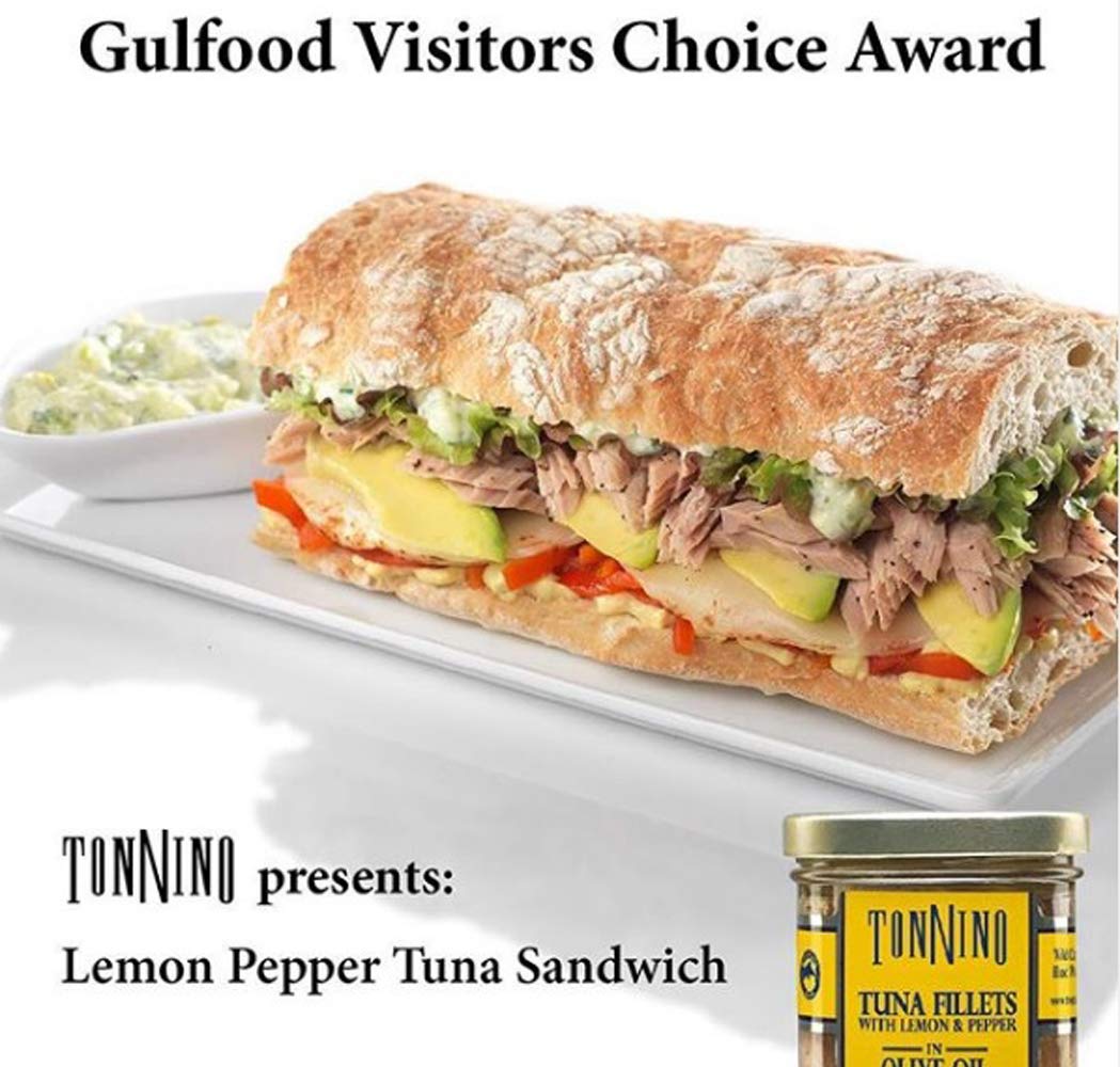 Tonnino Tuna Fillets - Lemon And Pepper, Olive Oil - 6.7 Ounce (Pack Of 6)