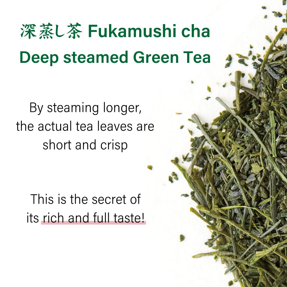 Premium Fukamushicha Sencha Green Tea 2.5Gx50Teabags For Cup From Kakegawa, Japan | Iori By Kimikura | Japanese Tea Kimikura