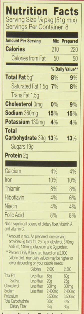 Betty Crocker Gingerbread Cake & Cookie Mix, 14.5-Ounce Boxes (Pack of 3)