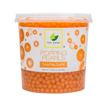Tea Zone 7 lb Cantaloupe Popping Pearls