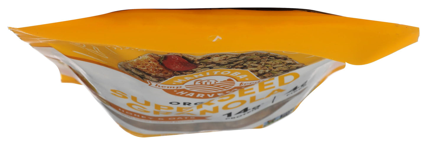 MANITOBA HARVEST Organic Honey & Oats Hemp Yeah granola, 10 OZ