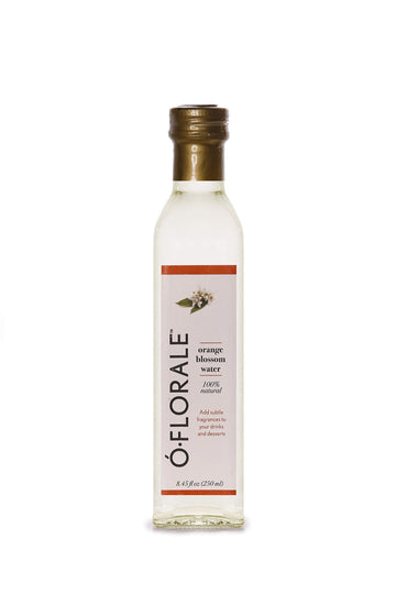 Oflorale Orange Blossom Water, 8.45 Fl Oz, Food Grade, 100% Pure & Natural, No Sugar, Zero Calories, For Cooking, Baking And Coc
