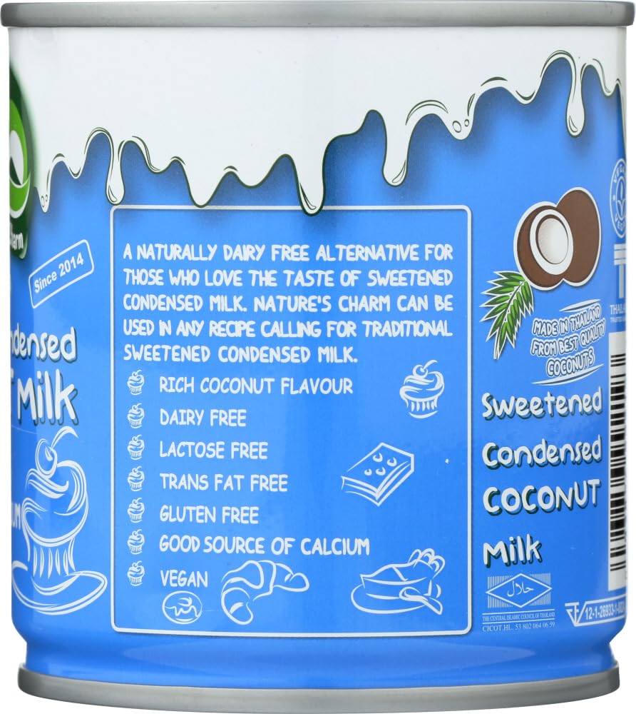 Nature'S Charm Sweetned Condensed Coconut Milk, 11.25 Oz. (Pack Of 2)