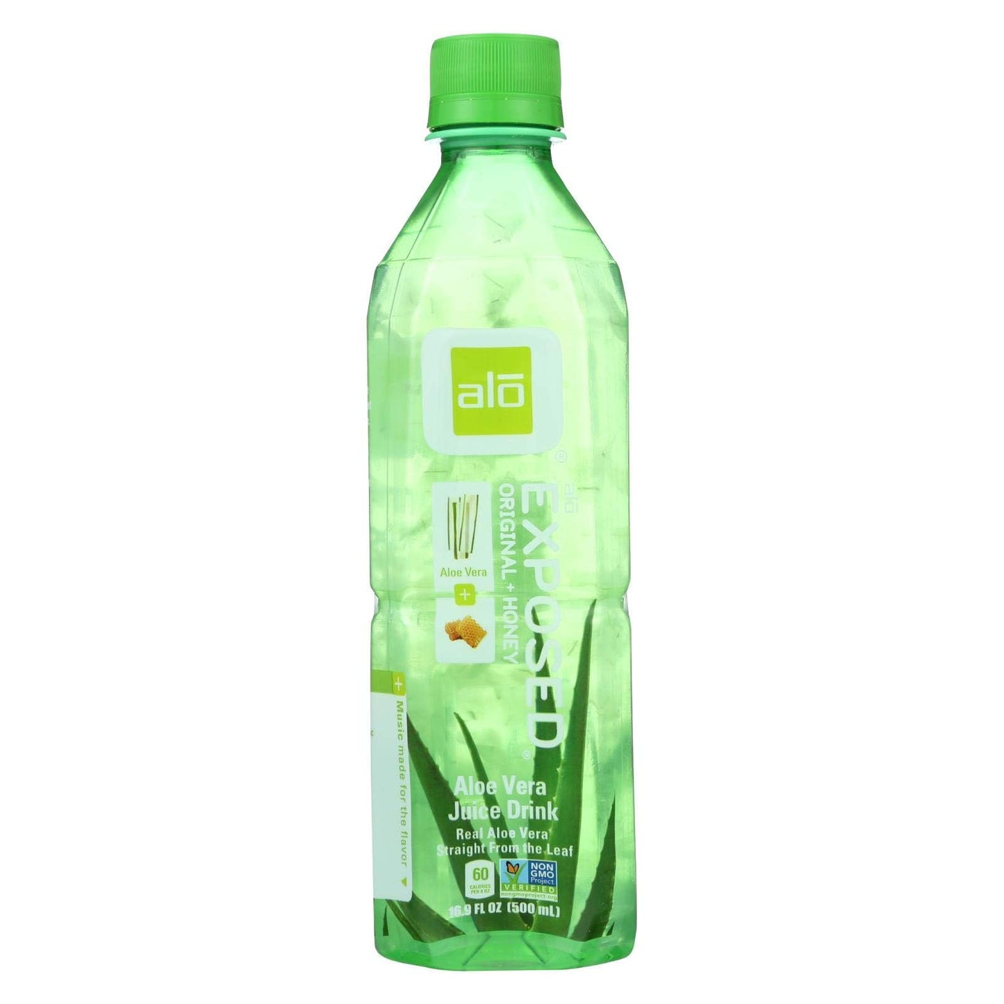 Alo Original Exposed Aloe Vera Drink, 16.9 Fl Oz (Pack Of 12)