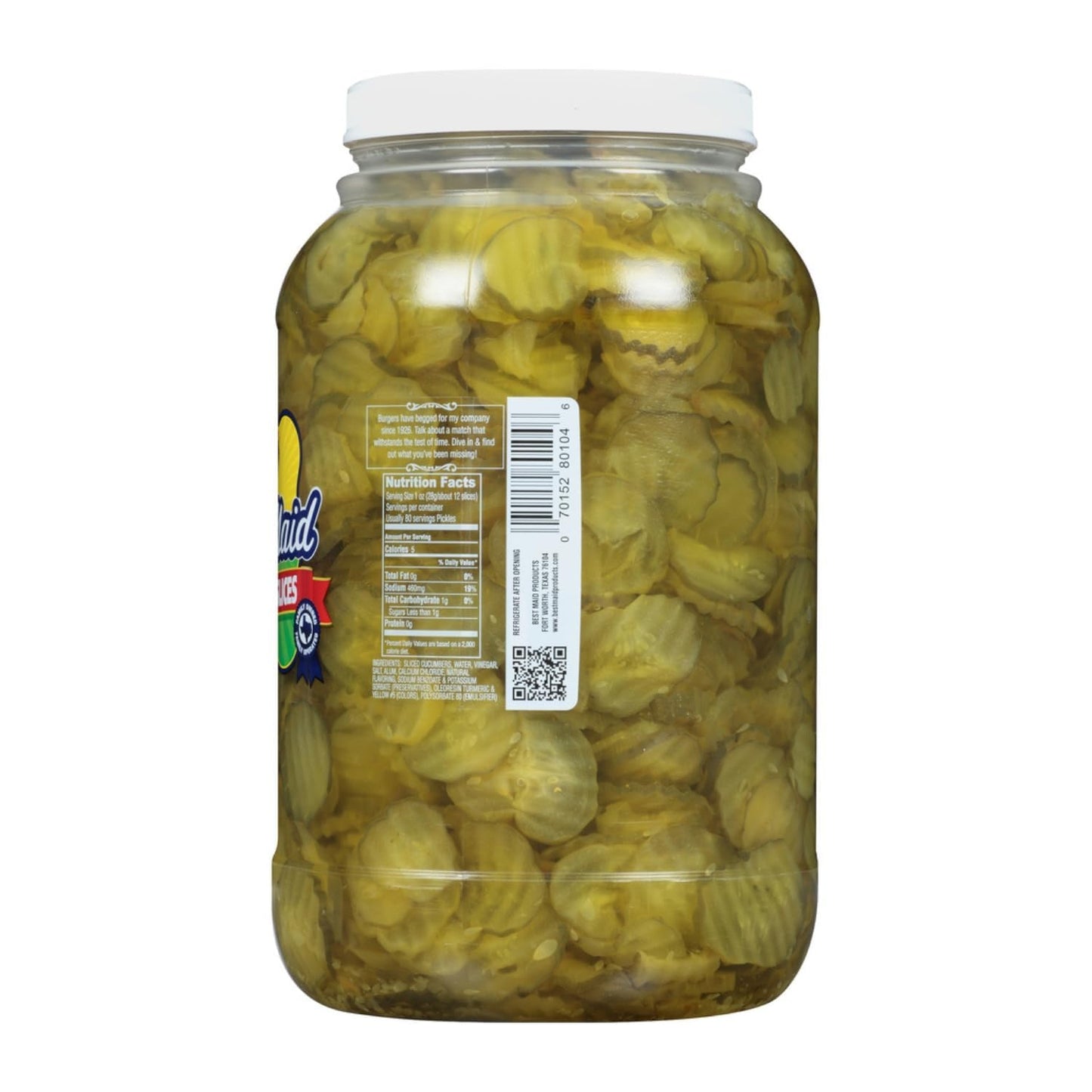 Best Maid Hamburger Slices 1 Gal (2 Pack)