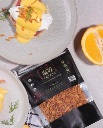 Hco Crispies - Fried Garlic And Onion Mix | Perfect For Baking, Seasoning & Topping | From The Makers Of Hot Crispy Oil