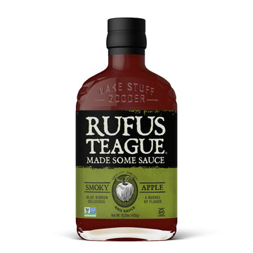 Rufus Teague - Smoky Apple Bbq Sauce - Premium Barbecue Sauce - 15.25 Oz. Bottle