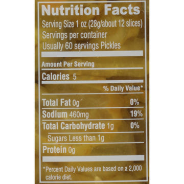 Best Maid Hamburger Slices 80oz Pickles (1 Pack)