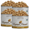 FERIDIES Salted Virginia Peanuts, Finest Quality Nuts, Distinctive Flavor, Protein Packed, Cholesterol Free, Vacuum Sealed Fresh