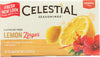Celestial Seasonings Herb Tea Lemon Zinger 20 Bags (Pack Of 4)