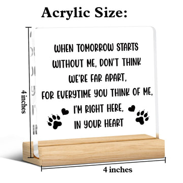 Dog Memorial Gifts For Loss Of Dog, Pet Memorial Gifts For Dogs, Pet Loss Sympathy Gift, Bereavement Remembrance Gift For Dogs L