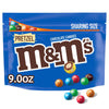 M&M'S Pretzel Milk Chocolate Candy, Sharing Size, 7.4 Oz Resealable Bag