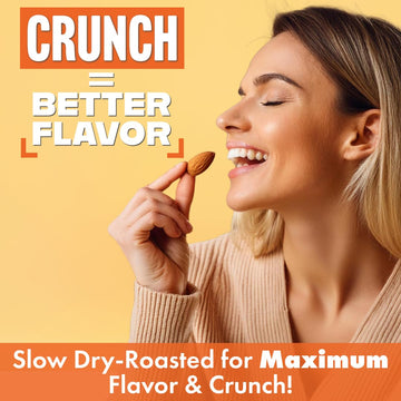 Roastery Coast - Daily Nuts Just Roasted Almonds | Almonds Bulk 3 Lb | Unsalted Nuts| Slow Dry Roasted | Steam Pasteurized | Pla