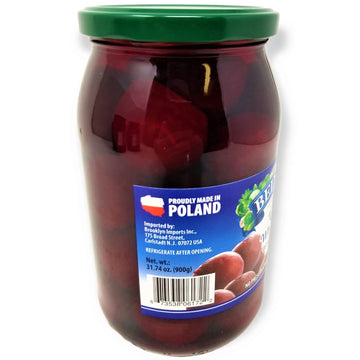 Belveder Beets Whole Petite 31.74 Oz 900G, Vegan, Non-Gmo, Gluten-Free Pack Of 1