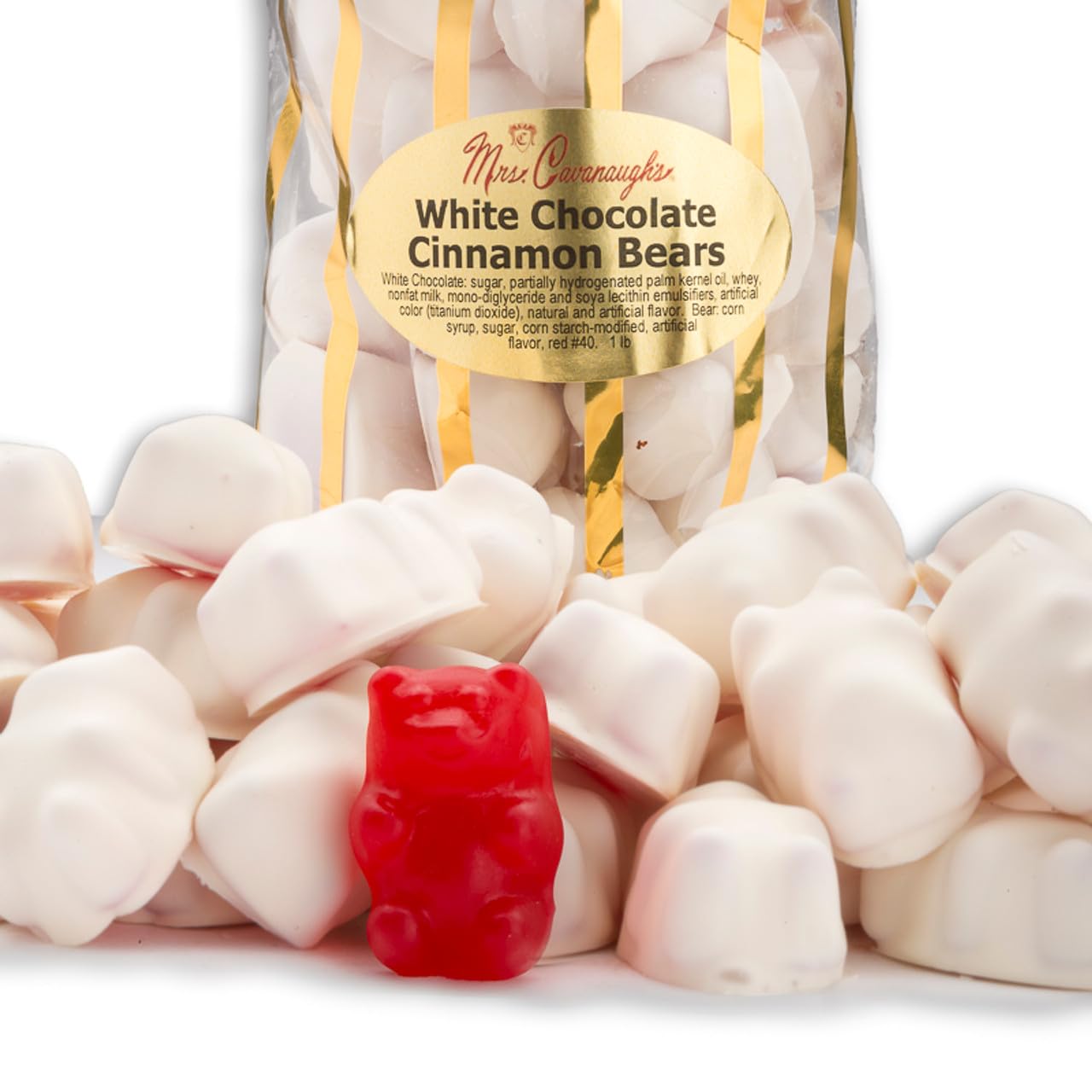 Mrs. Cavanaughs 5 Lb Cinnamon Bears White Chocolate