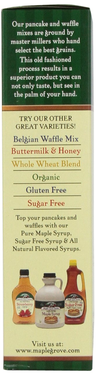 Maple Grove Farms Pancake Mix Honey Buckwheat, 24-Ounce (Pack Of 6)