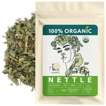 Nettle Tea Loose Leaf - Dried Nettle Leaves Organic, Stinging Nettles Tea, Ortiga, Urtica - Herbs For Medicinal Use - Eliminate