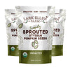 Lark Ellen Farm Sprouted Organic Pumpkin Seeds Unsalted Raw Pumpkin Seeds Organic Pepitas Vegan Non GMO Gluten Free Paleo and Keto Friendly (14 oz 3 Pack)