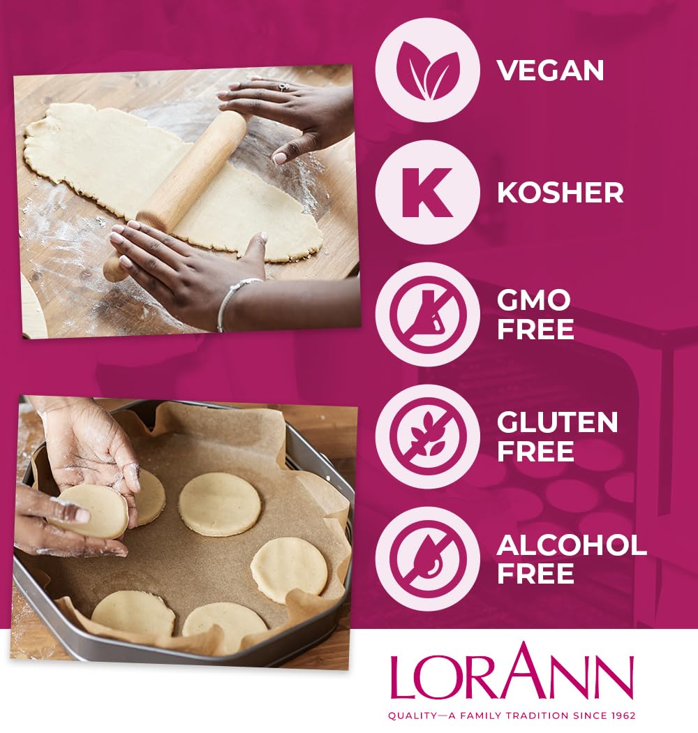 LorAnn Oils Baker's Ammonia (Ammonium Carbonate) - Ideal for Springerle & Thin, Crispy Cookies, Perfect with Wooden Cookie Molds