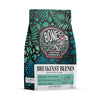 Bones Coffee Company Breakfast Blend Whole Coffee Beans, Low Acid Flavored Coffee, Made With Arabica Coffee Beans, Medium Roast