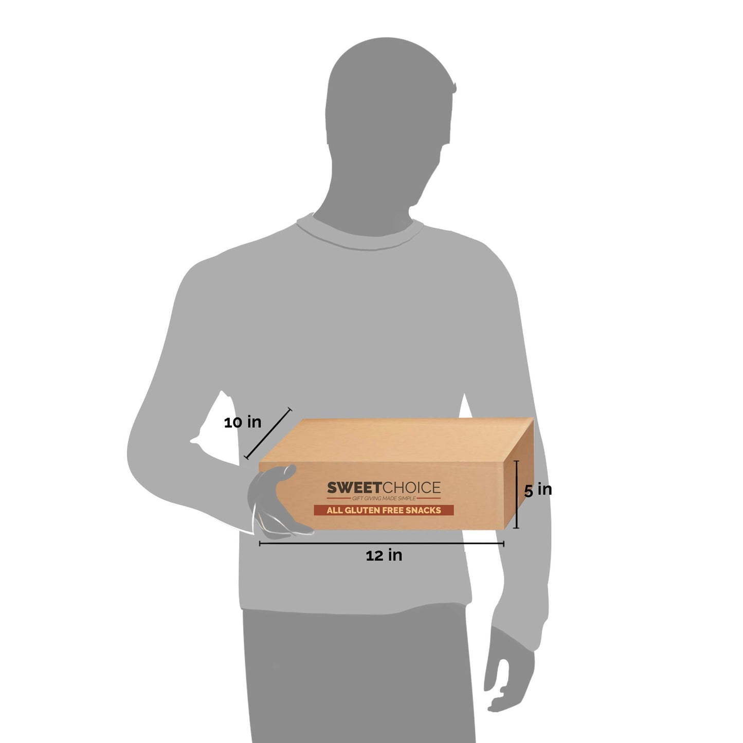 Snack Box Gluten Free Healthy Snacks Care Package (34 Count) For College Students, Exams, Father'S Day, Military, Finals, Office