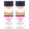 Lorann Mint Chocolate Chip Ss Flavor Flavor, 1 Dram Bottle (.0125 Fl Oz - 3.7Ml - 1 Teaspoon) - 2 Pack