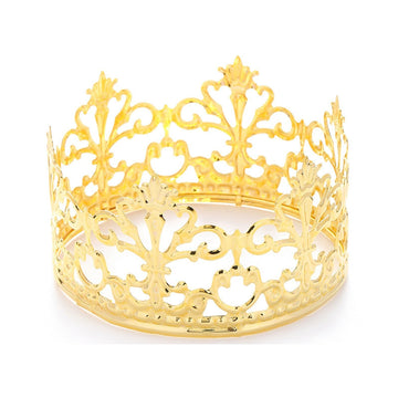 Vintage Princess Mini Crown Cake Topper Decoration For Baby Shower Birthday Wedding Christmas Princess Theme Party Decorations N