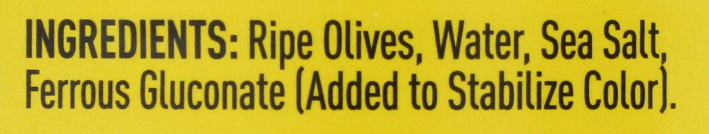 Napoleon Co. Sliced Black Olives (12X6.5Oz )