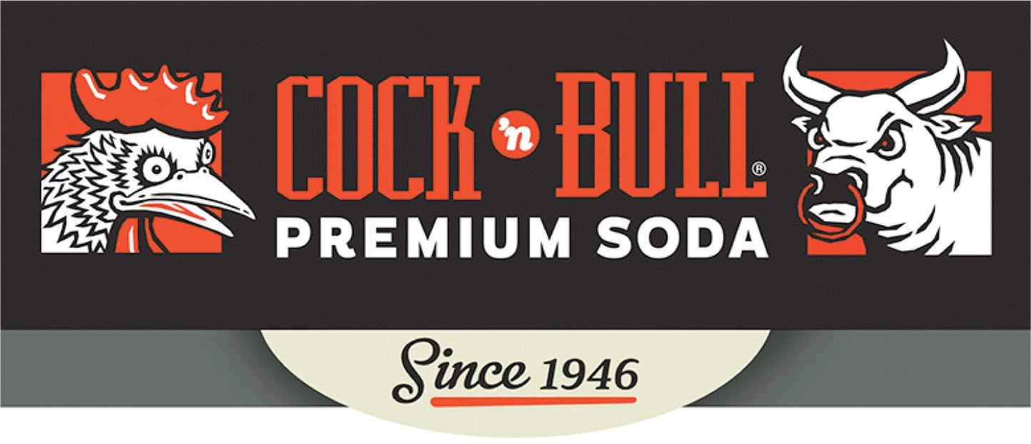 Generic Cock n Bull Ginger malt-inspired 12 Fl Oz Cans, 24-Pack, Model CNB-GB-12CAN-KIT-24