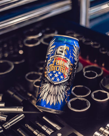 12 Pack - Full Throttle Energy Drink - Blue Agave - 16 Ounce