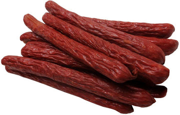 Buffalo Bills 2-Lb Teriyaki 5" Ole' Smokies Saddlebag (50 Twist-End Beef Sticks Per Saddlebag)