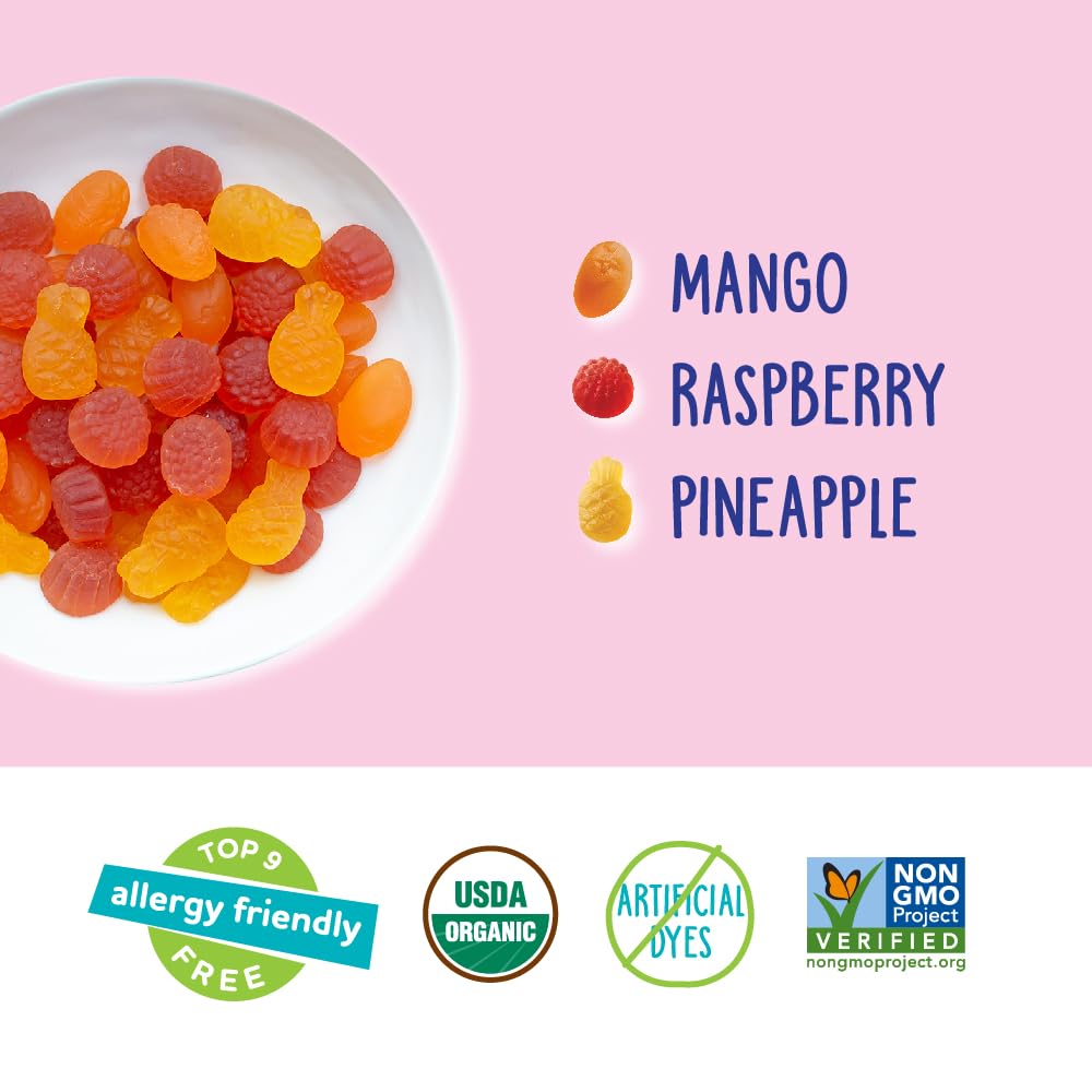 Yumearth Organic Tropical Fruit Snacks, 0.7 Ounce (Pack Of 10)