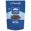 Thousand Lakes Minnesota Grown Wild Rice - 3 Pounds (48 Ounces) - Bulk Pouch | 100% Wild Rice | All Natural